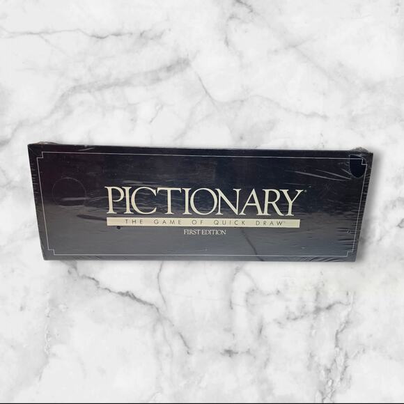 Pictionary First Edition (1985) The Vintage Game of Quick Draw-Brand New Sealed - Picture 1 of 7